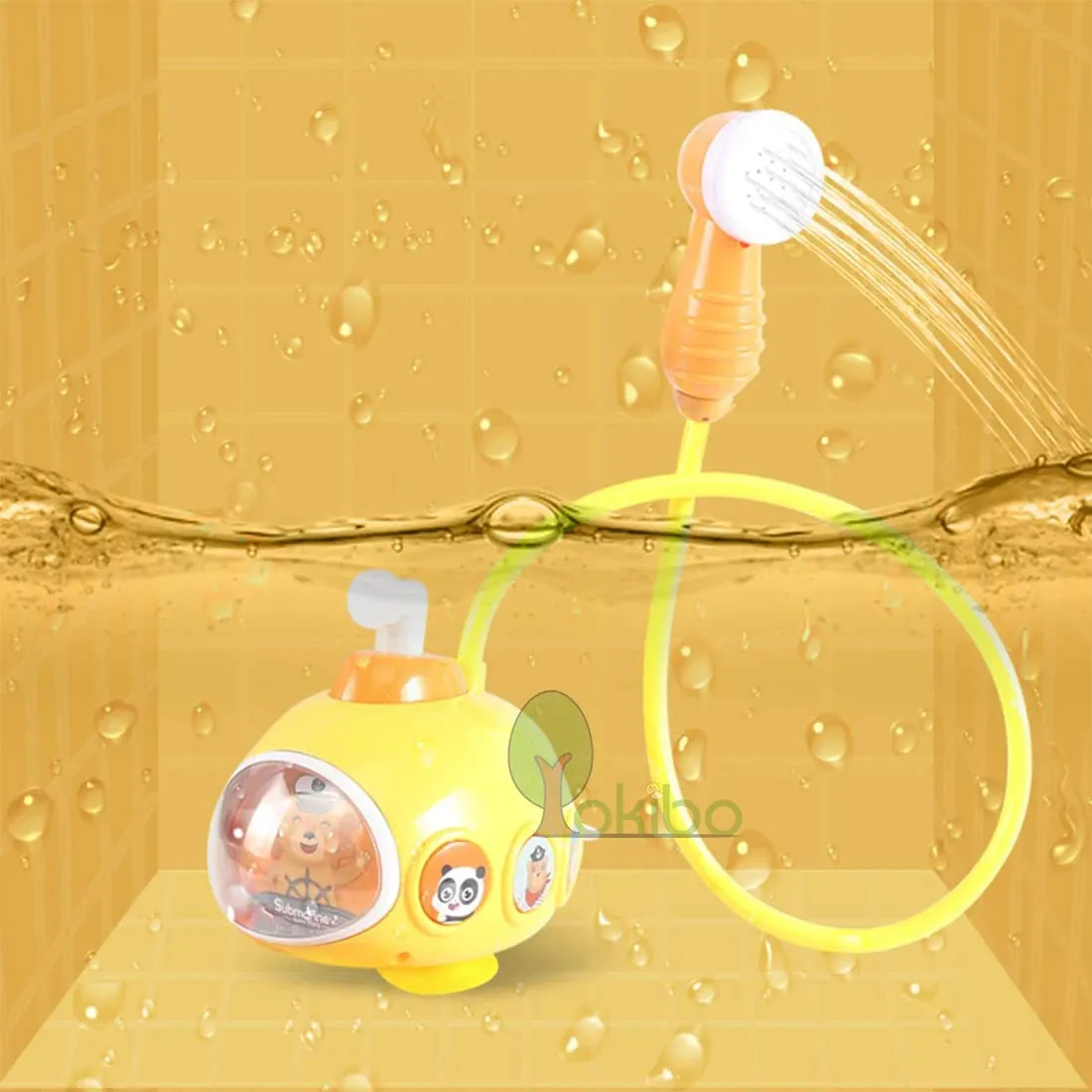 Baby Bath Toys for Kids Spray Water Bath Toys Electric Duck Baby Shower Water Toys Ball Bathroom Baby Toy Bathtub Toys Water Toy