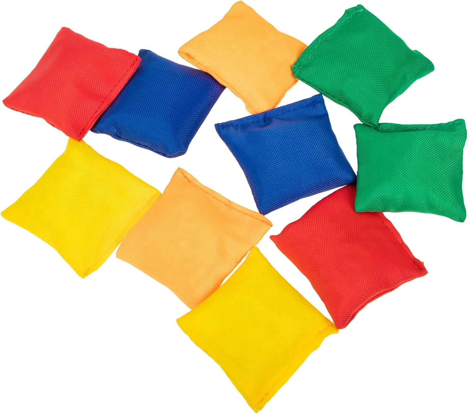 Bags for Backyard and Beach Games 10pcs Boys and Girls Sandbag Toss Game Family Activity for Toddlers Promotes Hand-Eye quench Greek buggy telegraph well-heeled Coordination Canvas Bean 