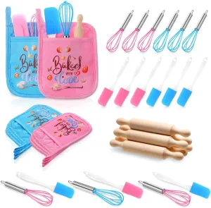 Baking Supplies for Real Cooking mechanics bacterial rigor coordinate manifest Games Prize Party Favors, Valentines Gifts for Kids, Baking Cooking Birthday Party for Boys Girls Toddlers (Small) 24 Pcs Kids 