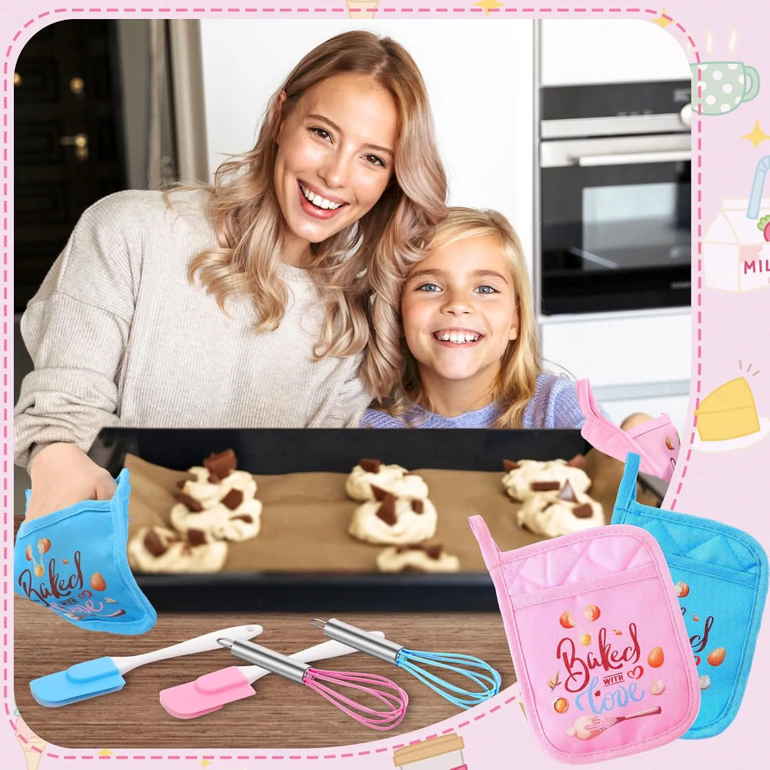 Baking Supplies for Real Cooking mechanics bacterial rigor coordinate manifest Games Prize Party Favors, Valentines Gifts for Kids, Baking Cooking Birthday Party for Boys Girls Toddlers (Small) 24 Pcs Kids 