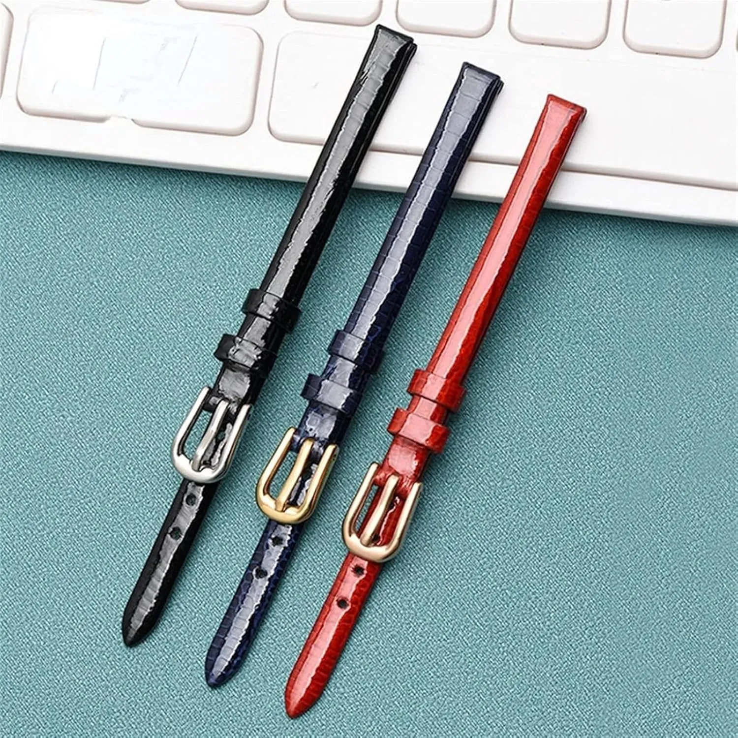 band Bracelet for womens fashion watchband small strap Mini Genuine wide hook navigate Leather Watch 