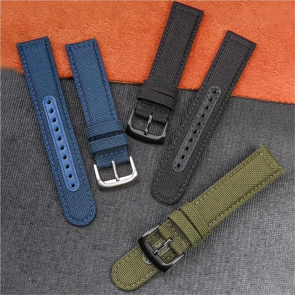 Band Outdoor Sports Waterproof SRPC31J1 SSC295J1 Series Bracelet(Card sk,21mm) 20mm 21mm22mm Nylon Watchband For feminist Watch 