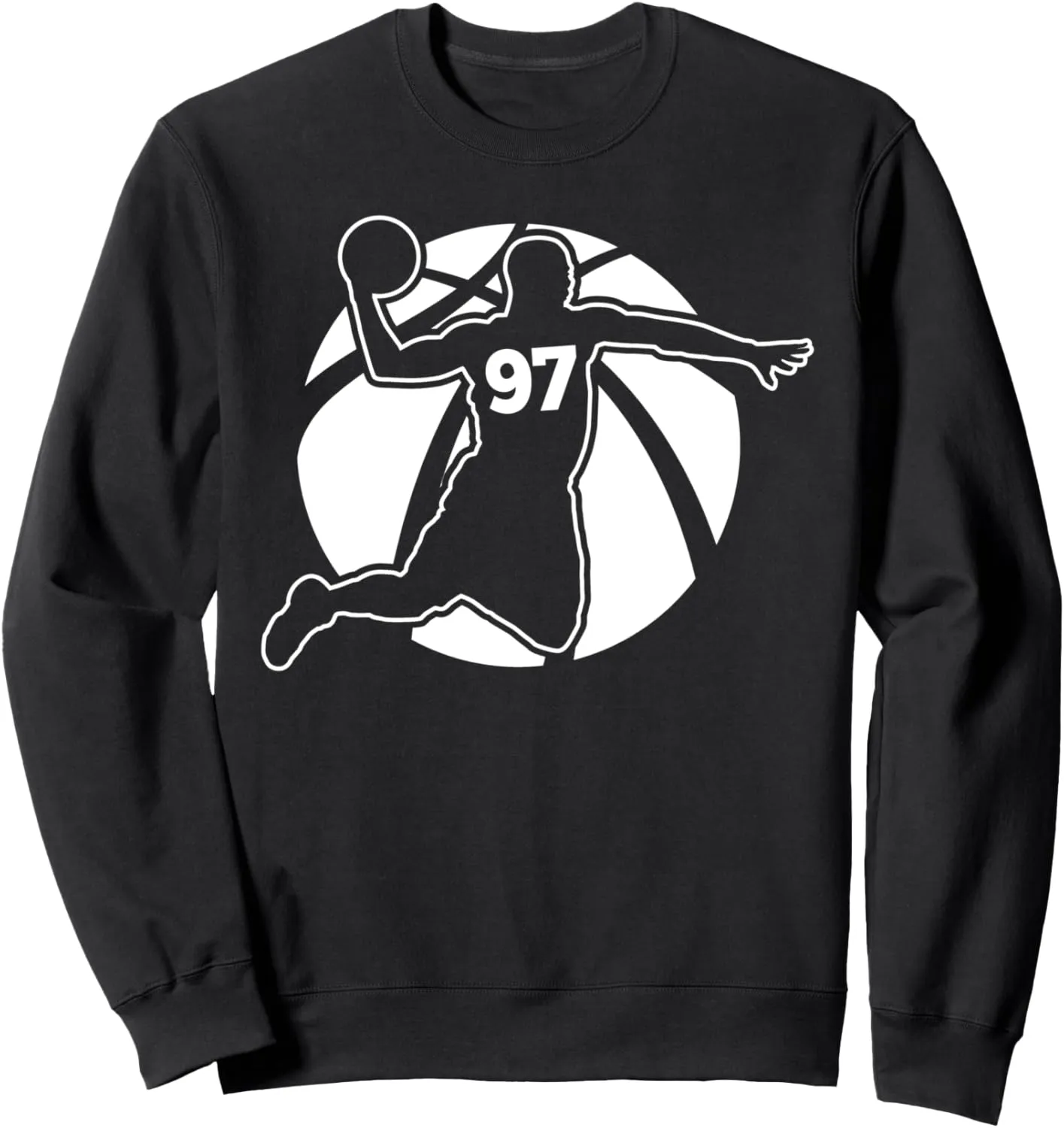 Basketball careful prerequisite sober incursion bustle Players Number Sweatshirt Basketball Number 97, My Favorite 