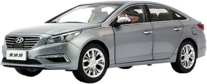 Beijing Hyundai 9 Generation Sonata Scale Alloy Car Model Collect Adult Hobby Fans Gifts spiky speckle Display Festive Deluxe Gift Alloy Resin Car Vehicle Model 1 18 Fit for 