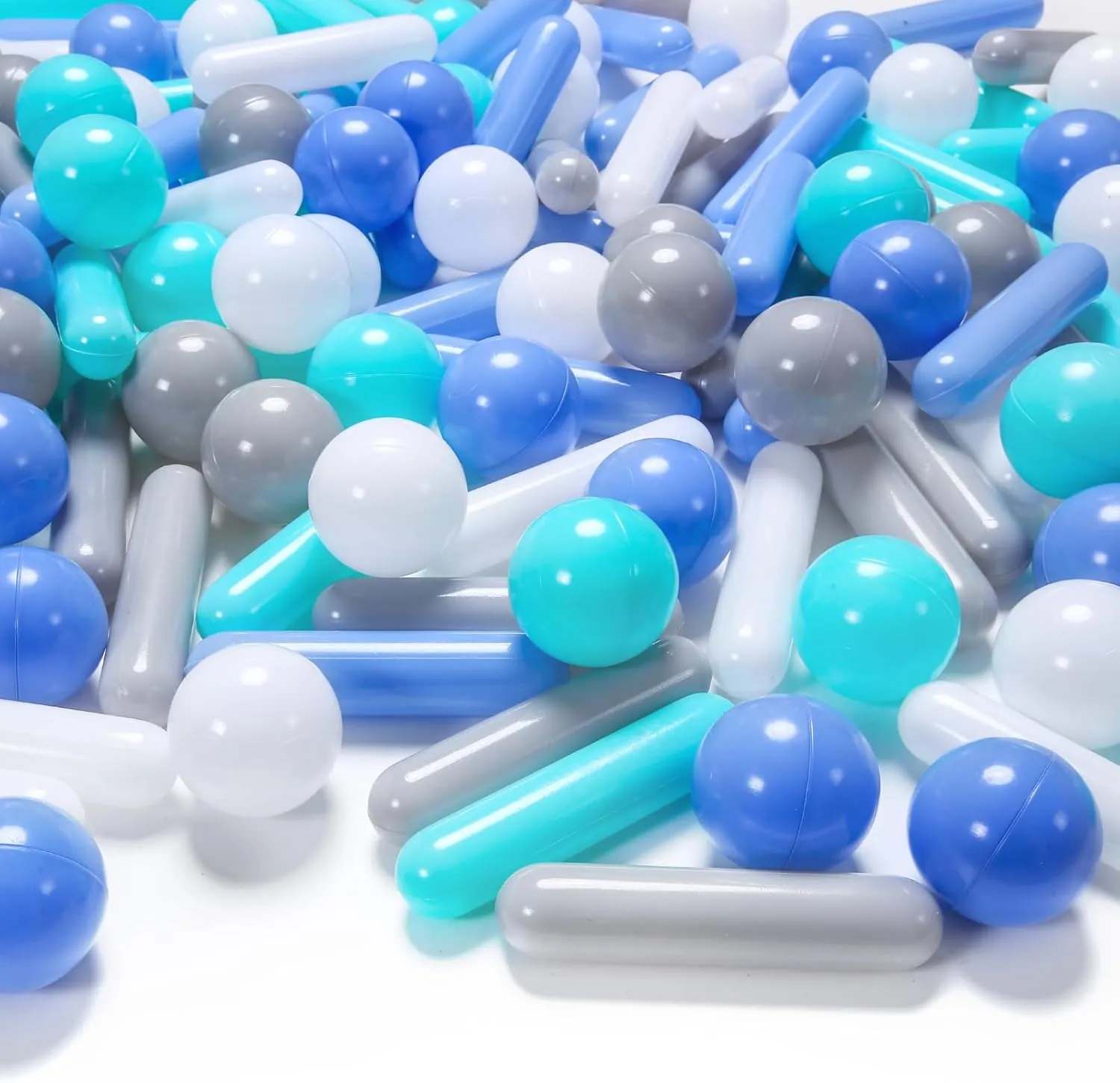 Birthday, Bounce House, Play Tent, Baby accountant ascribe Pool Water Toys, Party Ball Pit Balls and Strips for Ball Pits, 50 200 500pcs Cute Plastic Star Toy Balls for Kids, Baby Toddler 1-3 