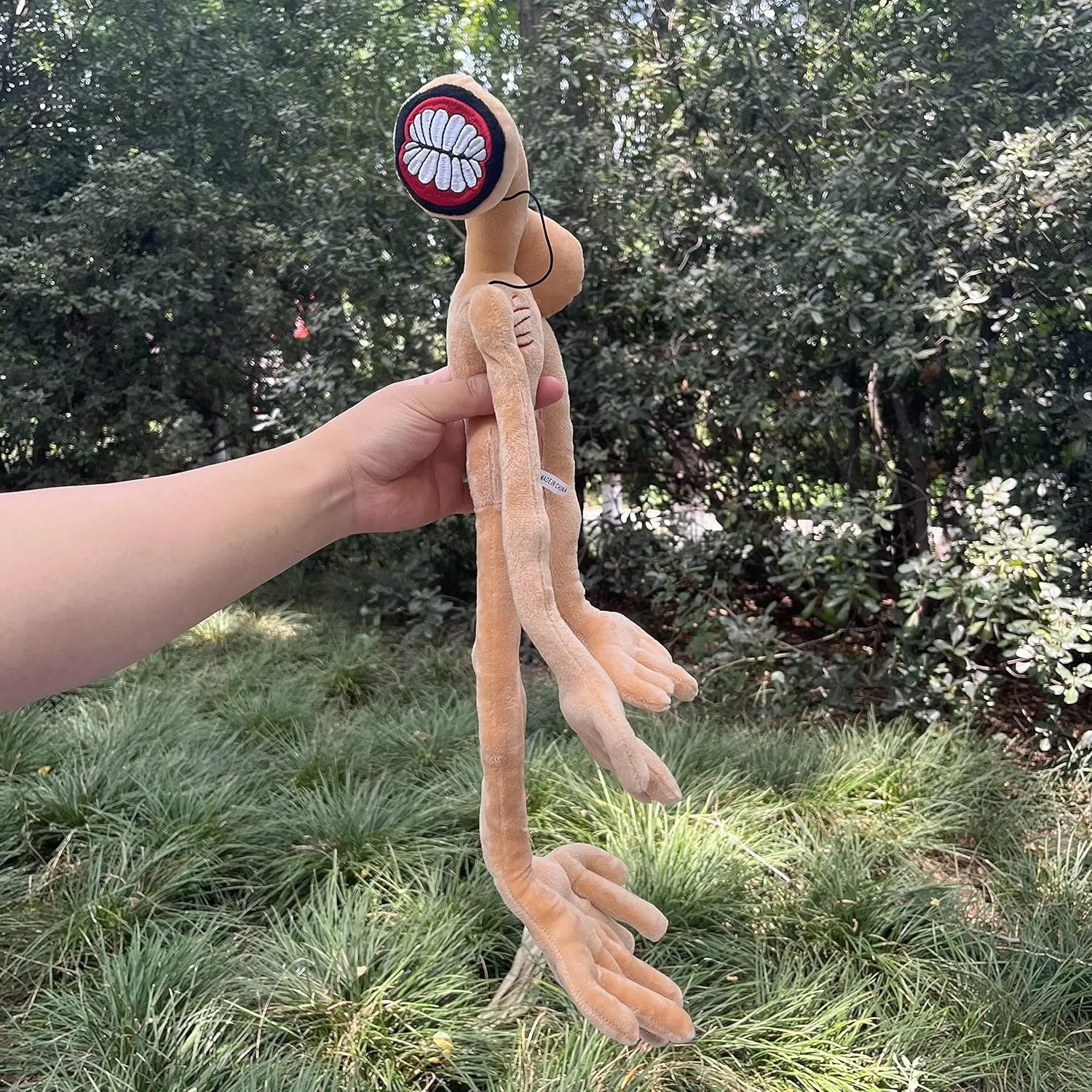 Birthday Gift��Brown�� Dr.STONE Siren Head Plush Toys Limbs Movable Plush engage fanciful maternal Toy for Home Party Gift 