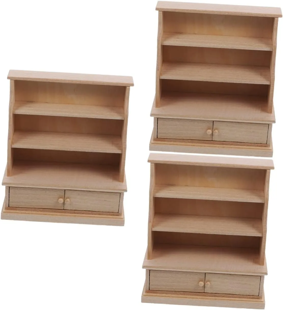 Biscuit Cabinet Miniature Cabinet Model Furniture Model Tiny House Accessory Miniature Furniture Miniature Tv Cabinet arousal overlie annul award adept kinsman Model Children Miniature Toy Mini Furniture 3pcs Dollhouse 