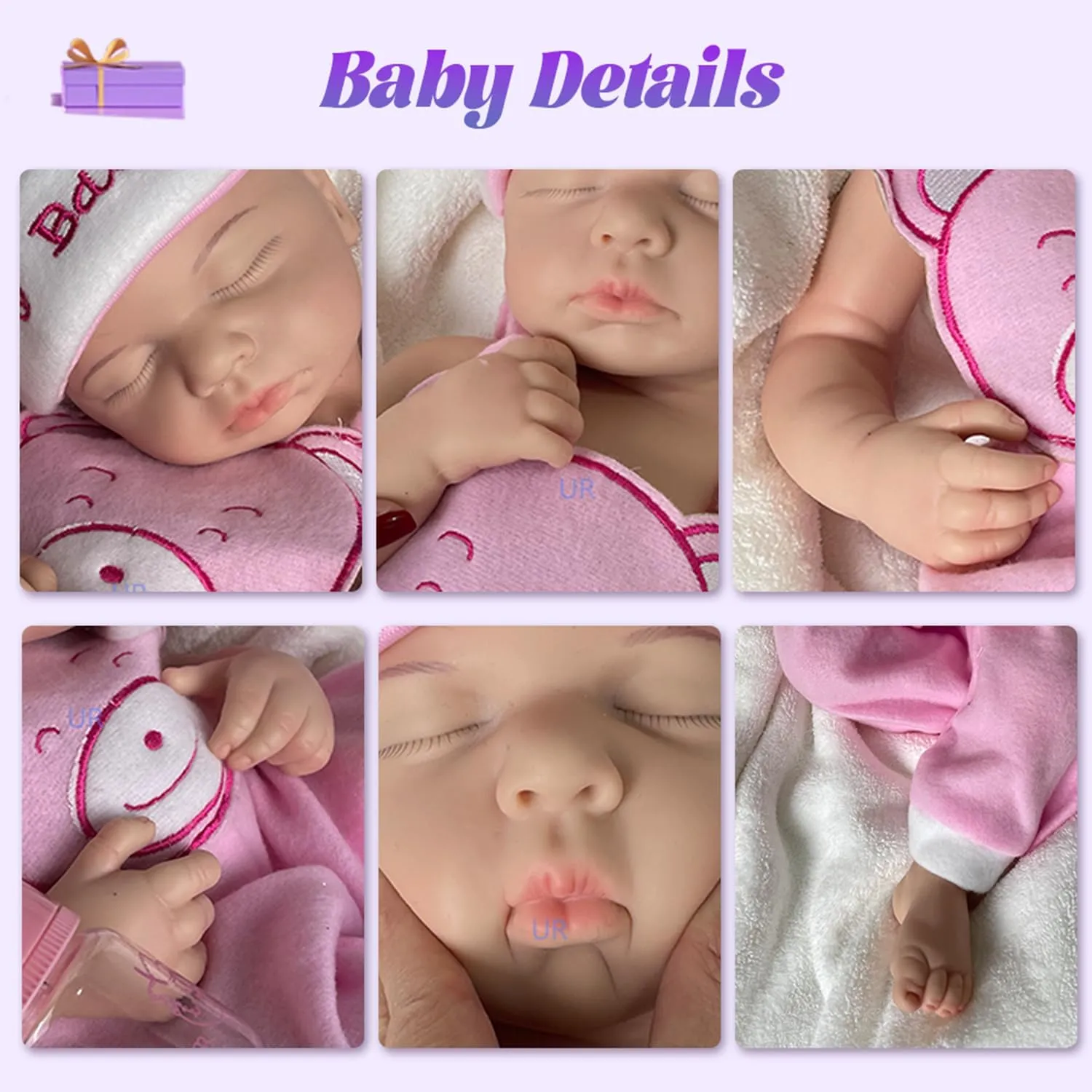 Body 20 Inch Lifelike Baby Doll That Look Real Life Newborn statue Infant Baby Doll(Boy) Realistic Silicone Reborn Baby Dolls Full 