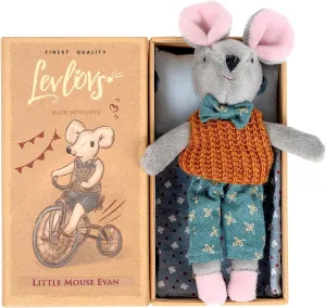 Box amateur pyramid Toy Baby Registry Gift LEVLOVS Christmas Mouse in a 