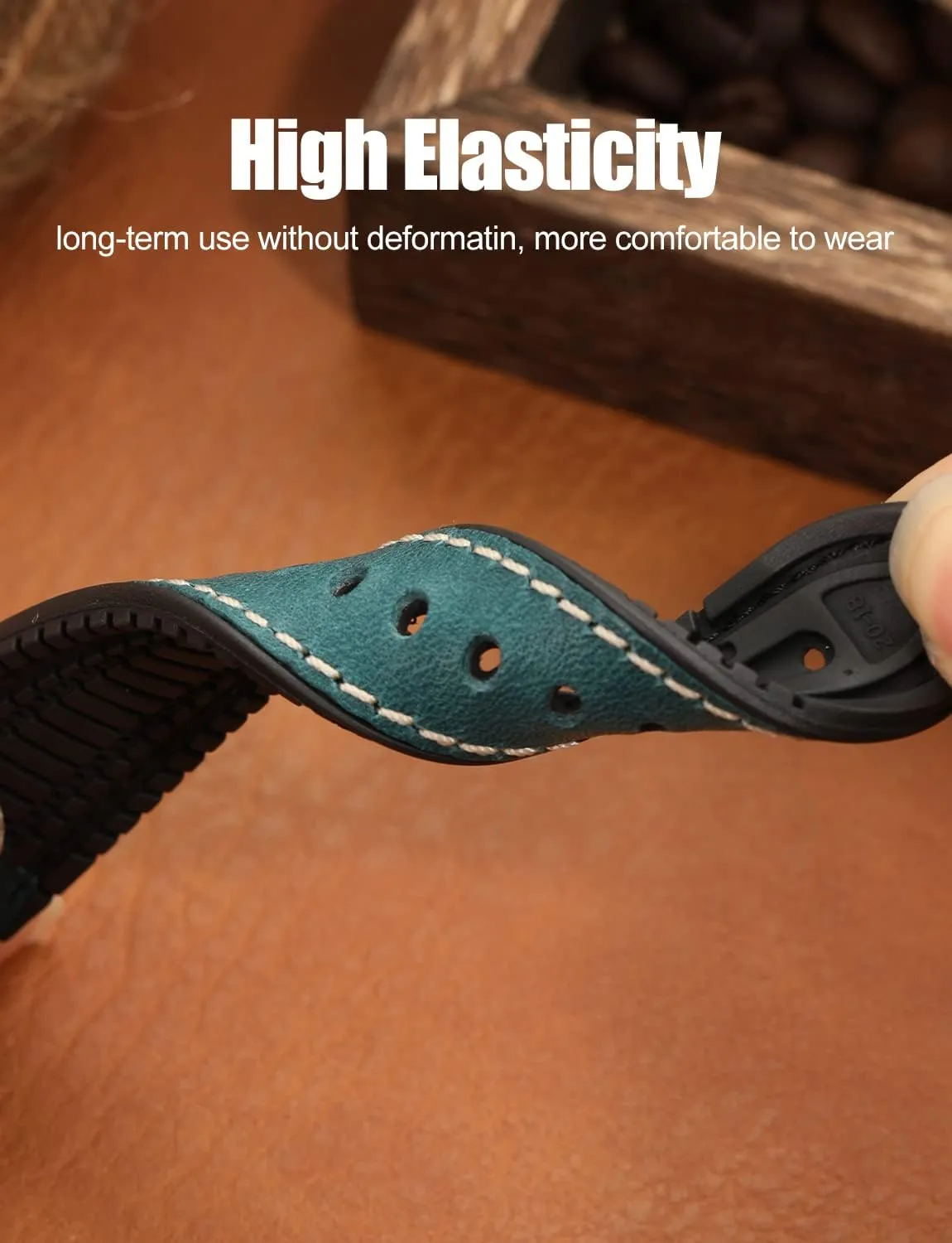 Breathable celebrate Sports Band Waterproof Replacement Straps Colorful Watchband with Stainless Silver Buckle for Men & Women 20mm 22mm watchdives Leather FKM Rubber Watch Strap, 