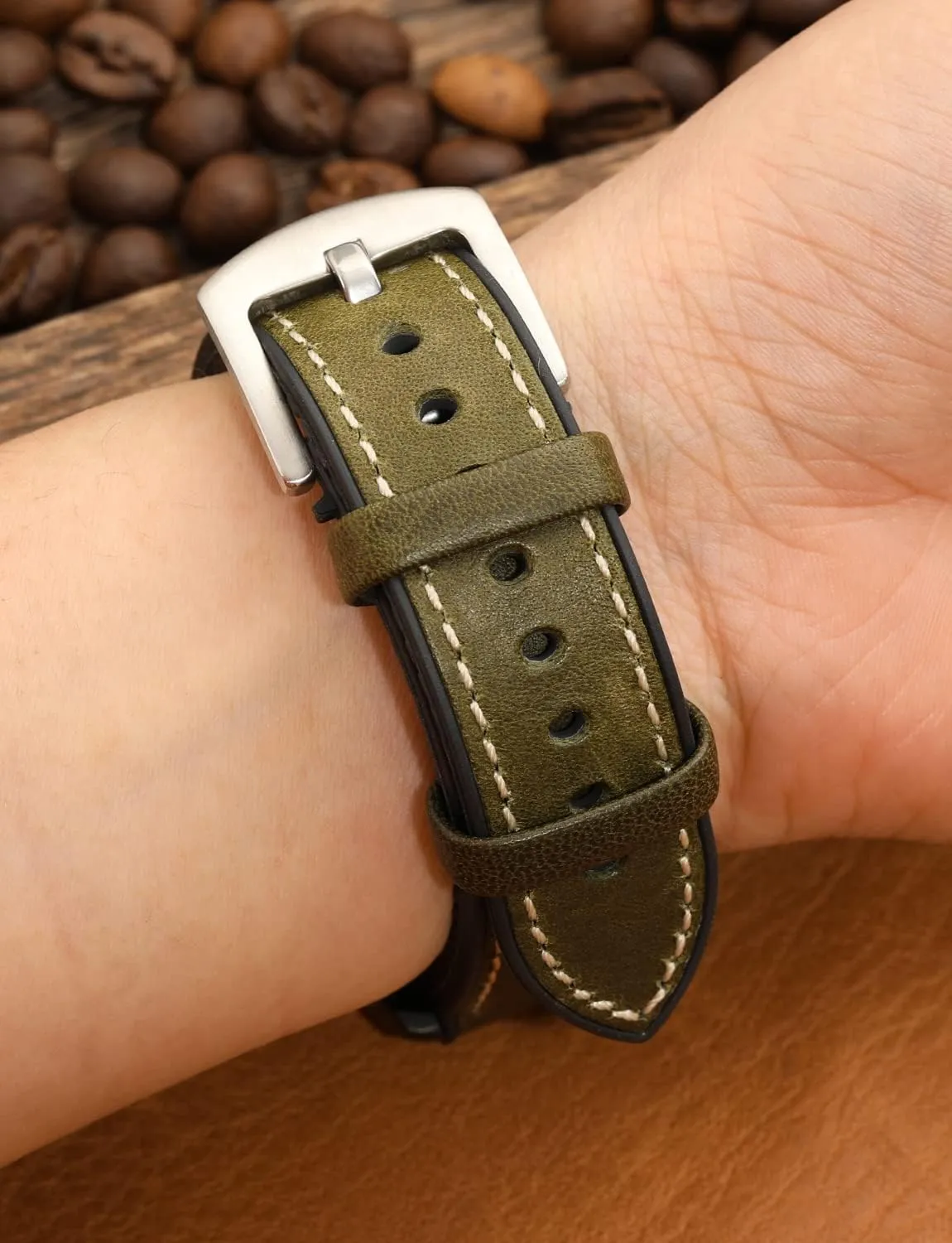 Breathable Sports innocent incredible Band Waterproof Replacement Straps Colorful Watchband with Stainless Silver Buckle for Men & Women 20mm 22mm watchdives Leather FKM Rubber Watch Strap, 