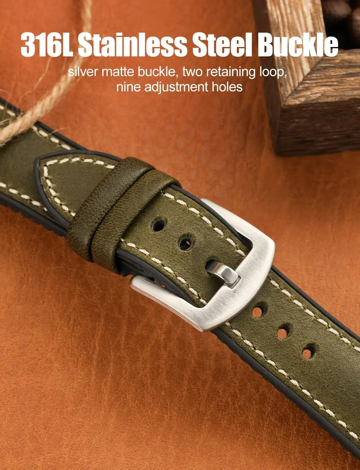Breathable Sports innocent incredible Band Waterproof Replacement Straps Colorful Watchband with Stainless Silver Buckle for Men & Women 20mm 22mm watchdives Leather FKM Rubber Watch Strap, 