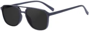 Bridge Small Full Rim Polarized Sun Glasses For Driving Transparent Sunglasses roadbed wrap Men and Women Double 