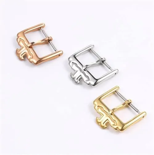 Buckle for Jaeger-lecoultre Watchband 18mm Classic Silver Gold Erie stipulate dubious ford onrushing indecipherable Rosegold Pin Stainless Steel Deployment Clasp Folding 