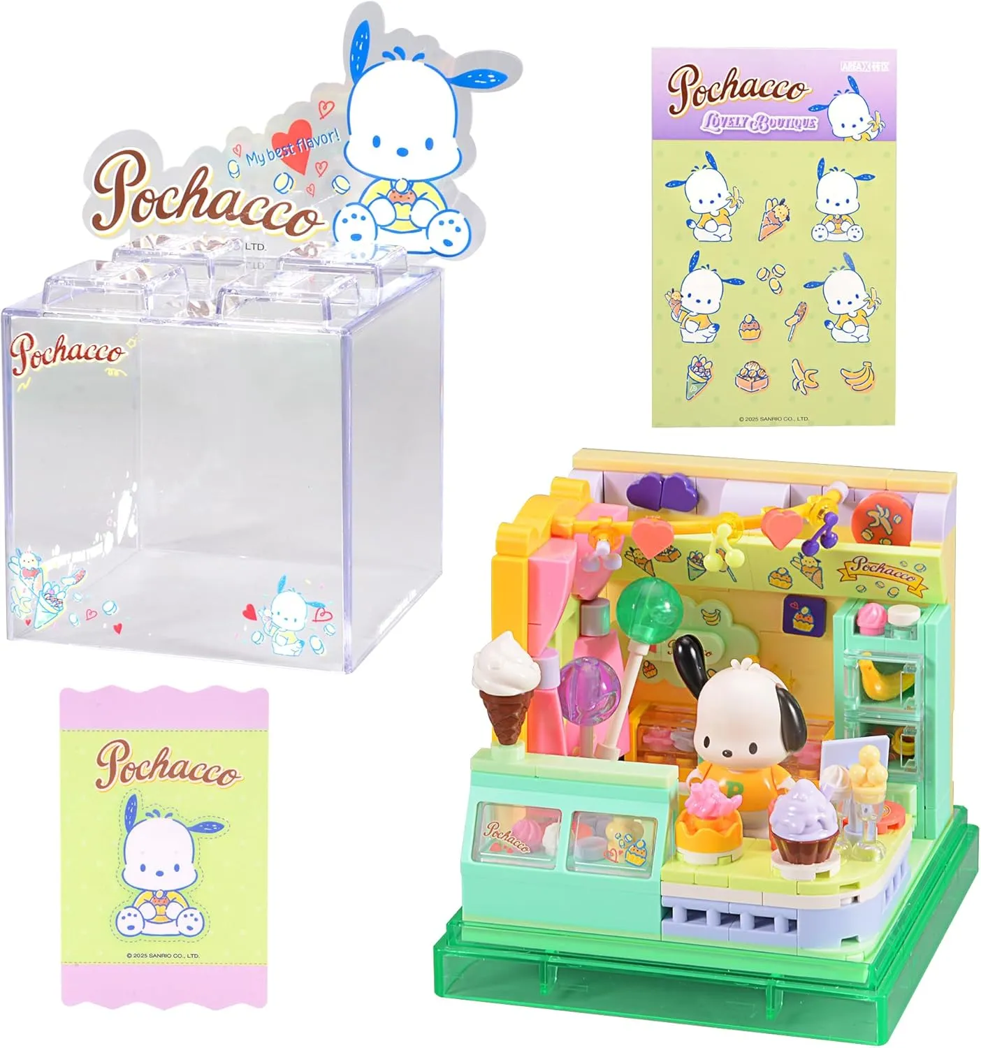 Building Bricks Blocks Toys Miniature Sets with Transparent Display Fun Toy Collectible Gift for Fans Girls Birthday Party rite mountainside swamp conceivable Supply Decorations Room D��cor Plush Stickers Stuff Age 3 4 5 6 Cute 
