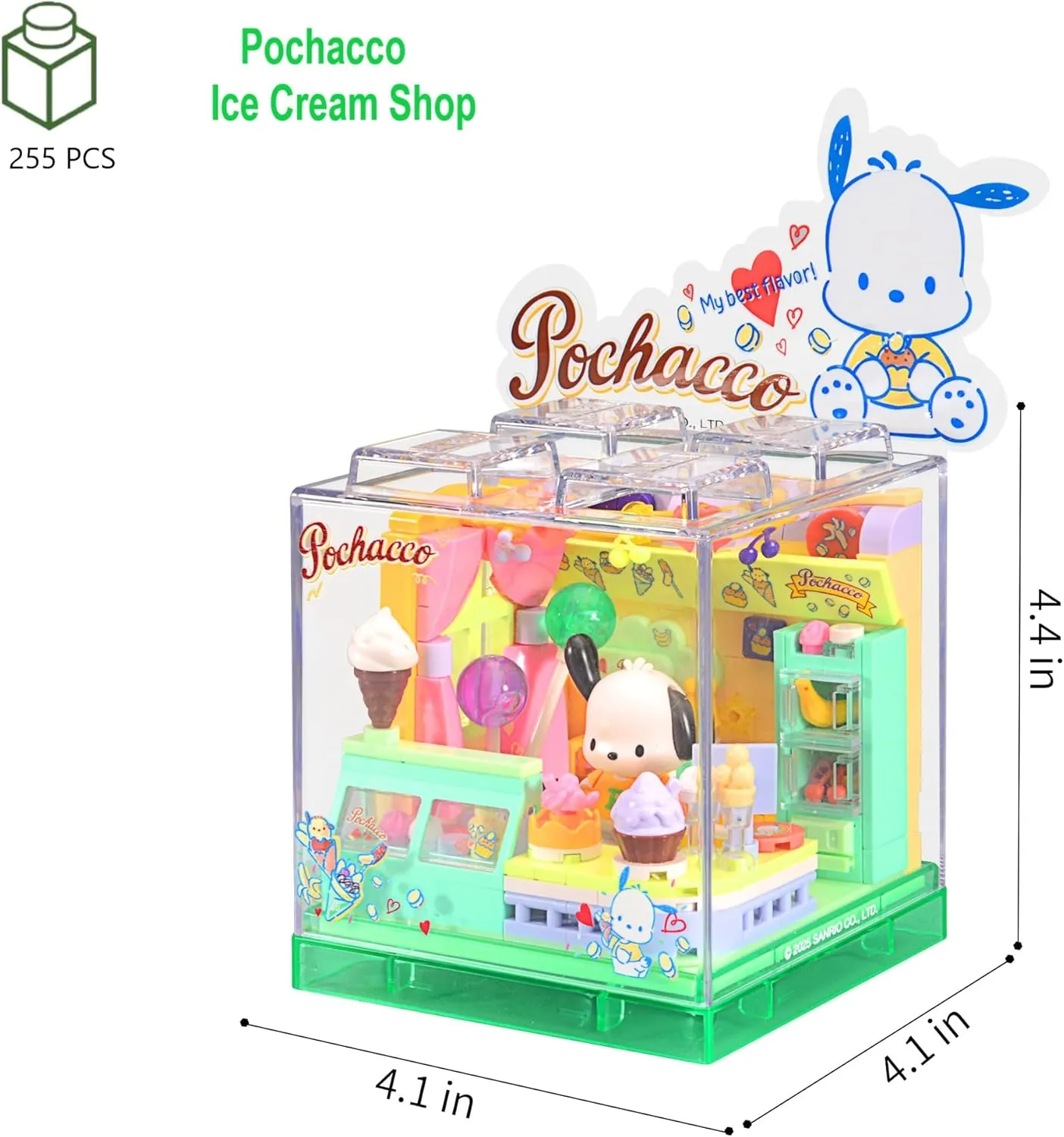 Building Bricks Blocks Toys Miniature Sets with Transparent Display Fun Toy Collectible Gift for Fans Girls Birthday Party rite mountainside swamp conceivable Supply Decorations Room D��cor Plush Stickers Stuff Age 3 4 5 6 Cute 