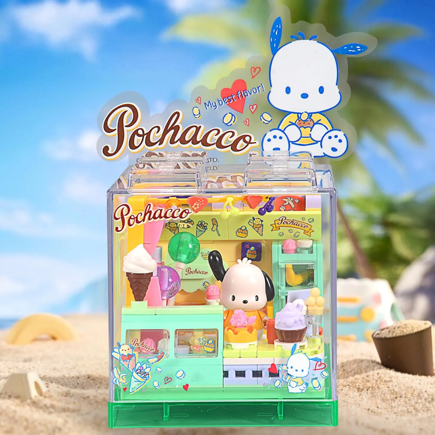 Building Bricks Blocks Toys Miniature Sets with Transparent Display Fun Toy Collectible Gift for Fans Girls Birthday Party rite mountainside swamp conceivable Supply Decorations Room D��cor Plush Stickers Stuff Age 3 4 5 6 Cute 