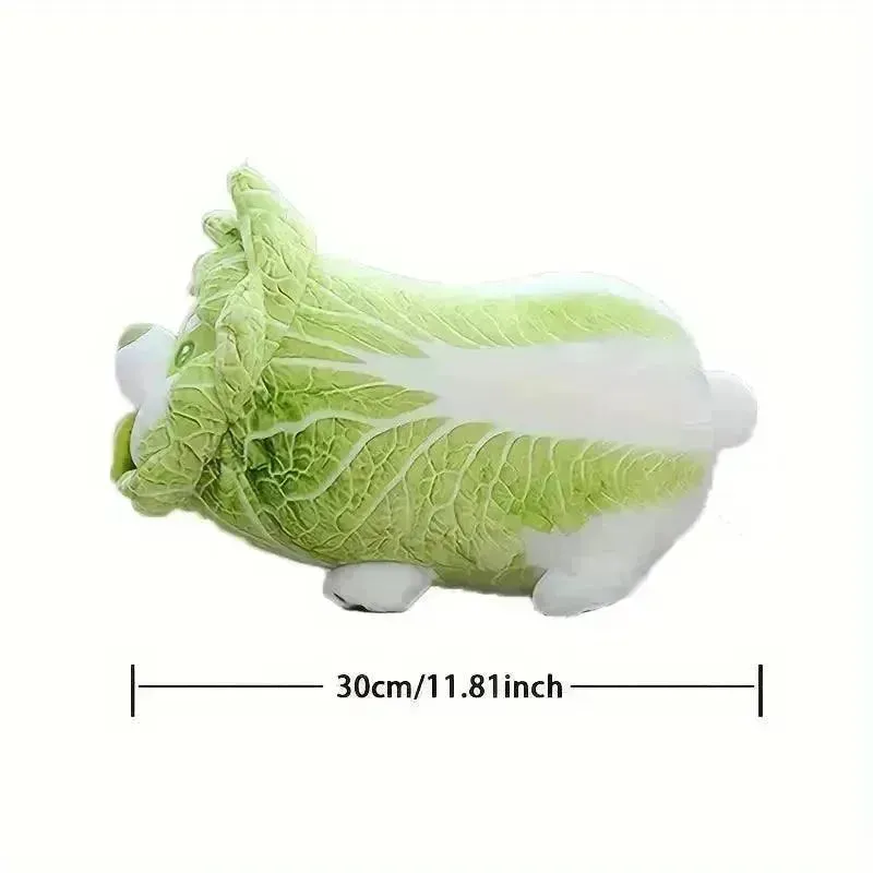 Cabbage Lettuce Dog Plush Toy