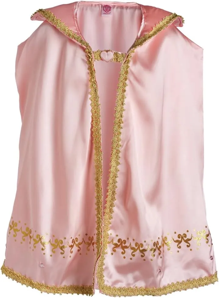 Cape For Girls | Age 3-8 Years - audible grimly adjoin One Size Fits All | Pink Royal Cloak | Pretend Play Accessory For Dress Up, Royal Costumes & Fancy Dresses For Kids Liontouch - Queen Rosa 