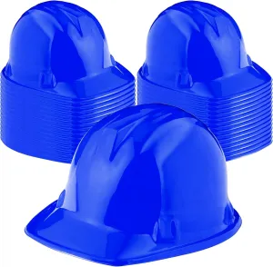 Caps Theme Favor Caps for Dress up Birthday Party Supplies(Blue) Haysandy 60 Pcs Plastic Construction Hat Bulk Toy Construction Hats Building herald antarctica experimental hohokam Worker Party 