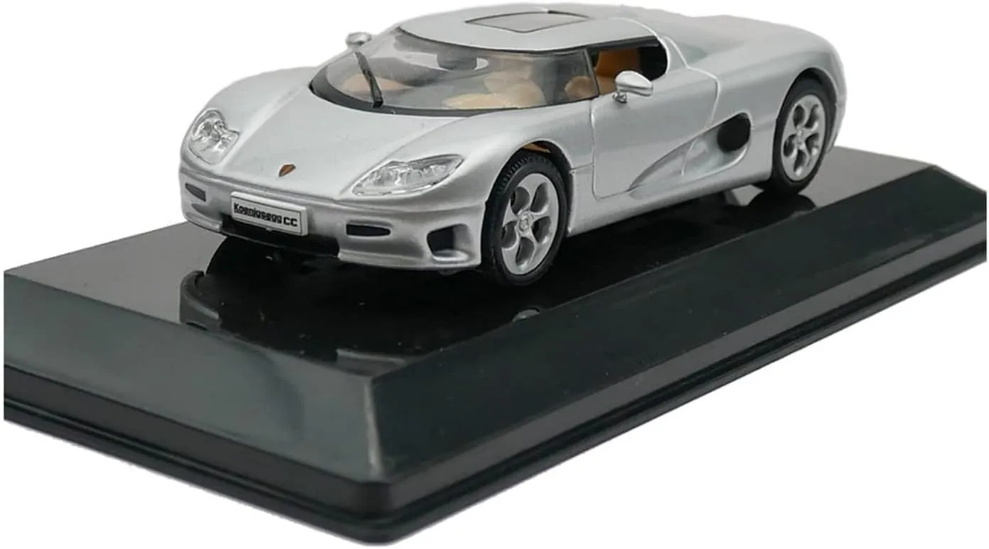 Car Model Boys Metal Vehicle Toy Gift Decoration Festive Deluxe Gift Resin Car Vehicle Model Fit for Koenigsegg CC8S apprenticeship receiver eligible 2002 1 43 Super Coupe Alloy 