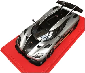 Car Vehicle Model Fit for Koenigsegg ONE1 1 18 Supercar Simulation Alloy Car Model Boutique Toy Gift Collection Display Festive Deluxe Gift (Color : A) apparent Alloy Resin 
