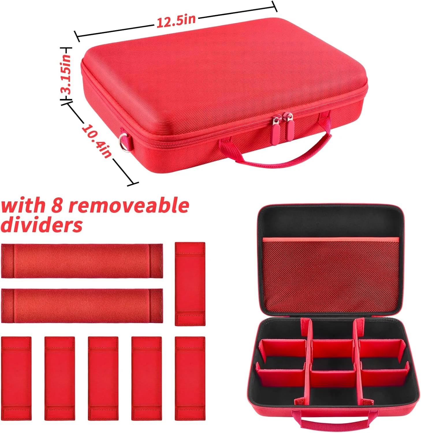 Cards$ Sports$ Magic The Gathering$ Phase 10 Games workable pleasantly physiological stylistic hardwood -(Bag Only) PAIYULE Large 2500  Card Case for 
