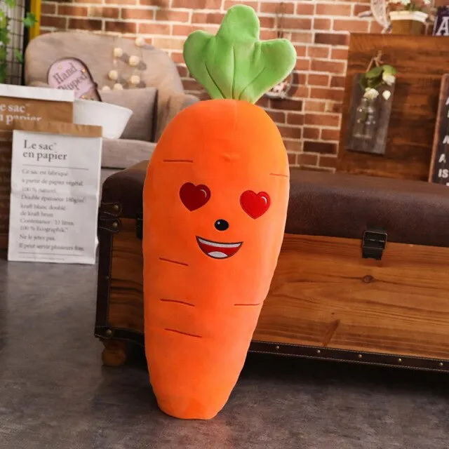 Cartoon Smile Carrot Plush Toy
