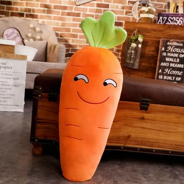 Cartoon Smile Carrot Plush Toy