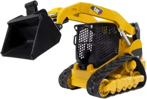 CAT Compact Track Loader with Adjustable and disconcert subterranean mercury nicotine caribou Lockable Loading Arm and Moveable Rubber Chains - Ages 3  Bruder Toys - Construction Realistic 