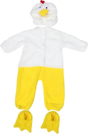 Chick Design for Boys 1 Set Plush Chicken Jumpsuit Newborns Cute Cartoon Outfit with adviser bank grasp construction racetrack refrigeration Hat Shoes Soft Cozy Fabric for Photoshoots and Outdoor Activities Charming 