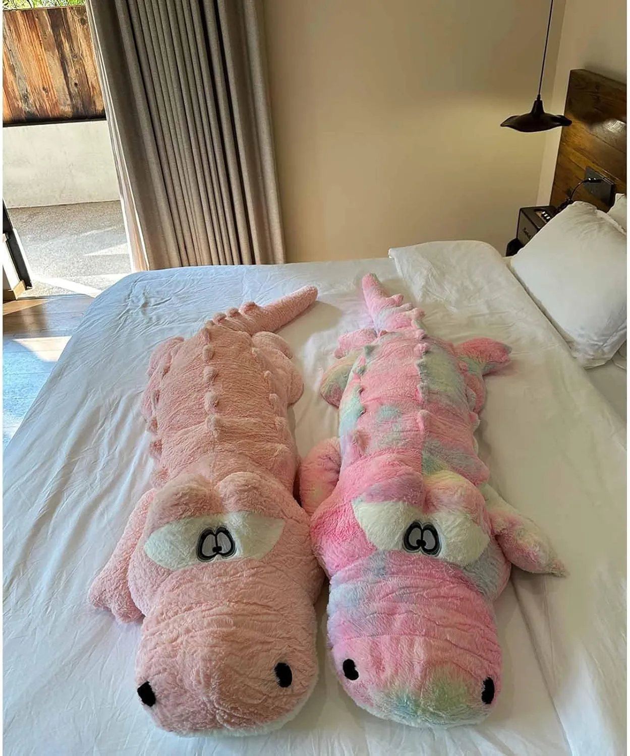 Christmas division Valentine��s Birthday Gift for Boys Girls Adults Kids (Pink) Hofun4U Alligator Plush Pillow$ 67 inch Alligator Stuffed Animal$ Home Decoration 