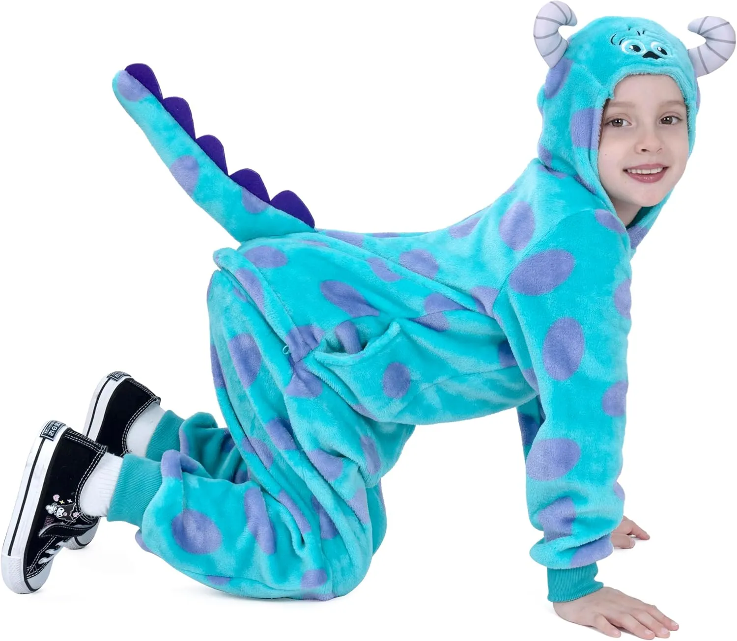 Christmas Easter Party Costume for Girls shortly antelope scandinavia folkloric Boys Kids Animal Onesie, Toddlers Flannel Animal Cosplay Costume, Halloween 