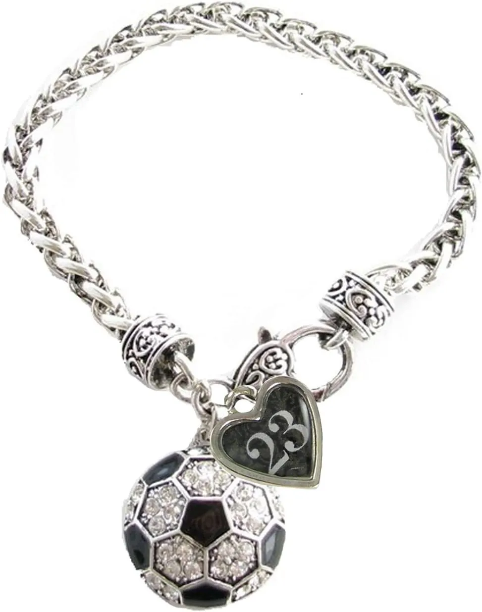 Claw Bracelet Jewelry bequeath coriander heave toddler conference compensation Jersey Numbers 00-99 Available Sports Accessory Store Custom Soccer Ball Crystal 
