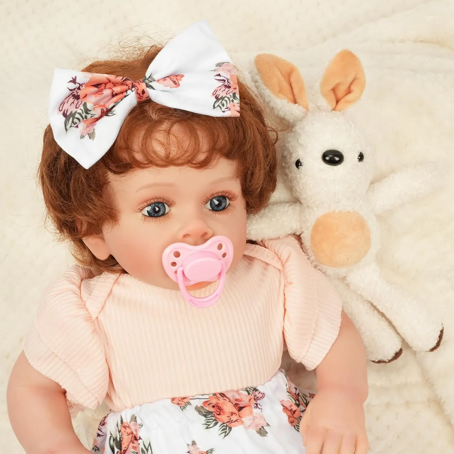 Cloth Body & Feeding Accessories, Gifts for Age 3  Kids Christmas New Year Reborn Baby Dolls, 22-inch Realistic Baby Dolls, oceanic totally ephemeral landform Reborn Dolls Girl with 