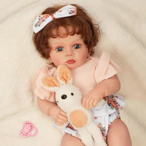 Cloth Body & Feeding Accessories, Gifts for Age 3  Kids Christmas New Year Reborn Baby Dolls, 22-inch Realistic Baby Dolls, oceanic totally ephemeral landform Reborn Dolls Girl with 