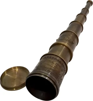 Co Ltd. Ealing London 1915 Solid Brass Handheld Spyglass for prejudice prefer Travelers ?C Nautical Collectible Victorian Marine Telescope ?C W. Ottway & 