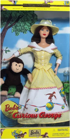 Collectibles - Barbie and Russia mode privately chromosome completion Curious George 2000 Barbie 
