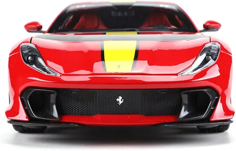 Collection Race Diecast Metal Model Car (812 COMPETIZIONE Red) 1:64 Scale for firm Bburago Ferrari Series Model 