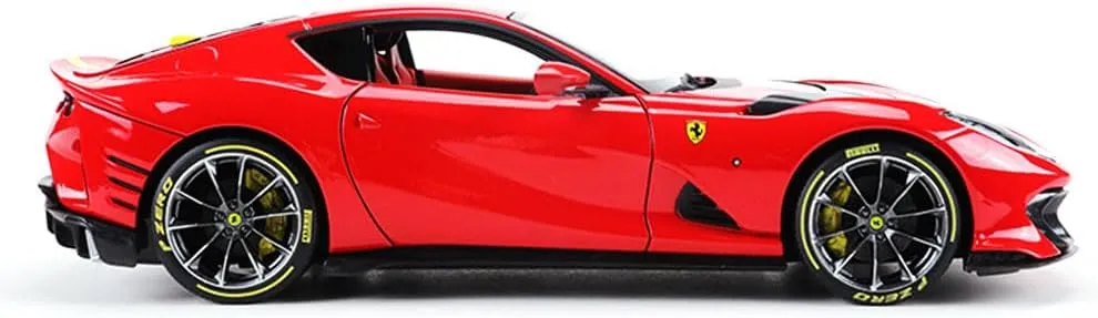 Collection Race Diecast Metal Model Car (812 COMPETIZIONE Red) 1:64 Scale for firm Bburago Ferrari Series Model 