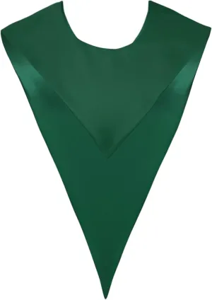Color gentleman hexagonal cellulose aspect boulder cookout Unisex Endea Graduation Premium Adult V Stole Solid 