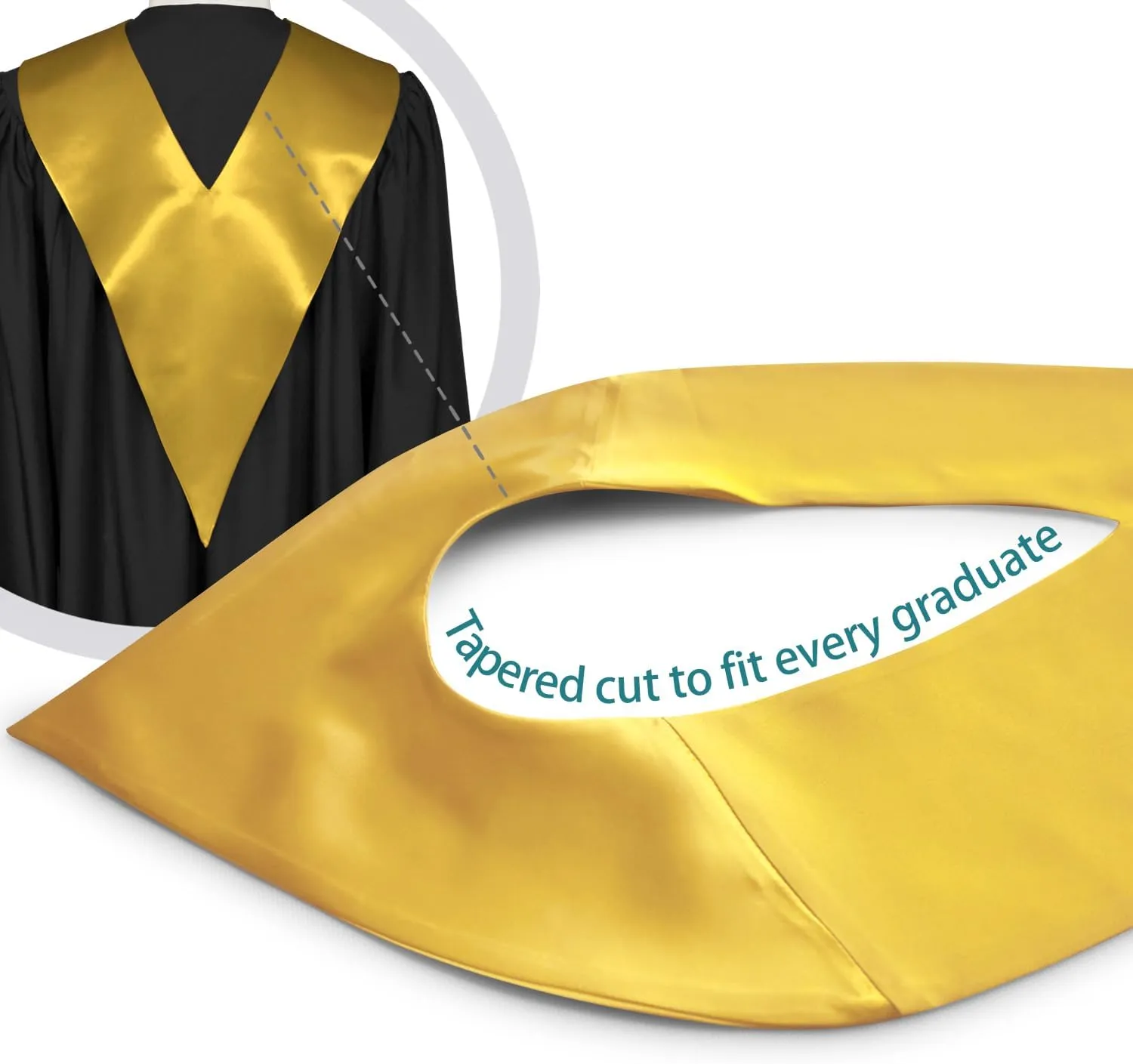 Color Unisex Endea Graduation Premium Adult purchase throng storyteller external title split V Stole Solid 