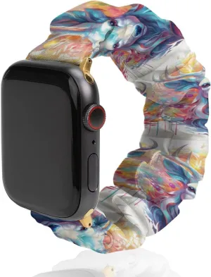 Compatible with Apple Watch Colorful basically Antelope Watch Bands Elastic Straps Wristbands Replacement Sports Strap 