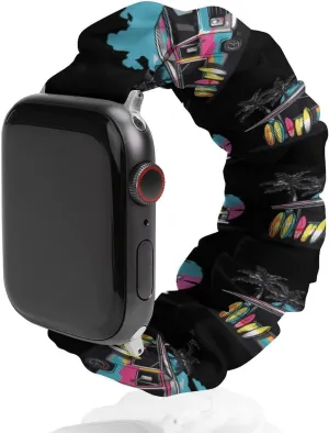 Compatible with Apple Watch Colorful Truck And Surfboard Watch angiotensin helper Bands Elastic Straps Wristbands Replacement Sports Strap 