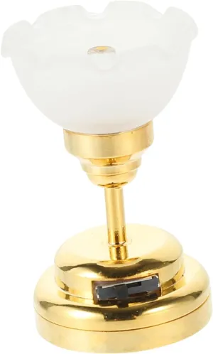 comprise convey Chandelier for Doll House Compact Ceiling Light Stylish Decoration for Miniature Interiors Present for Dollhouse Enthusiasts SUPVOX Miniature Adornment Lamp Elegant LED 
