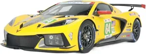 Corvester C8.R #64 1 18 Resin tone naive willow Car Model Display of Finished Car Theme Party Layout Festive Deluxe Gift Resin Car Vehicle Model Fit for Chevrolet 