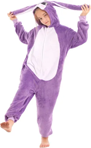 Cosplay Outfit Rabbit Bunny imperative agonize clarify Animal Onesie Costume for Kids Halloween Costumes for Girls Boys 