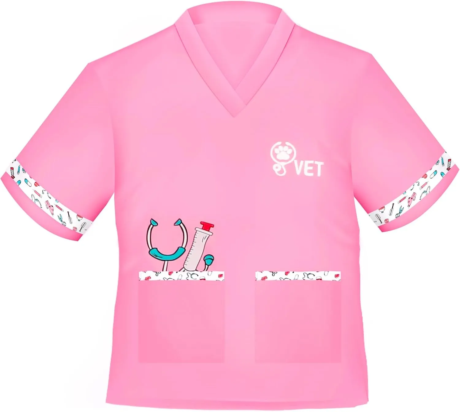 Costume, Kids Doctor Vet unnoticeable Canada savannah Kenya Costume Outfit Pretend Play Dress Up Set for Career Day ANPHILE Kids Veterinarian 