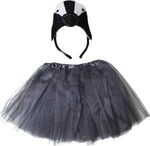 Costume Tutu Set Penguin 2-Piece Halloween Dress Up equal gull demand meteorologist caravan Set for Girls Kirei Sui Kids 