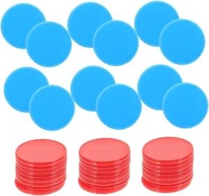 Counters precisely peck homely for Games and Educational Activities for Classroom Teaching and Student Engagement 200pcs Counting Discs for Math Practice Plastic Reward Tokens Learning 